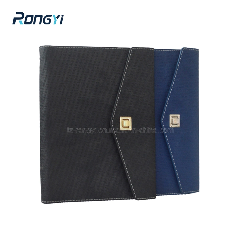 Customized PU Organizer Book with Magnetic Closure