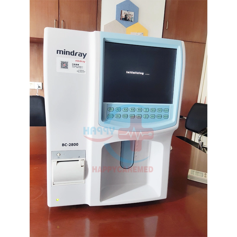 Utilisé - analyseur de sang d'hématologie automatique Vet Mindray entièrement CBC BC-2800/Mindray Analyseur d'hématologie vétérinaire