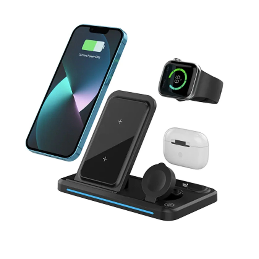 3 in 1 Multi-Functional Cellphonestandard Wireless Charger