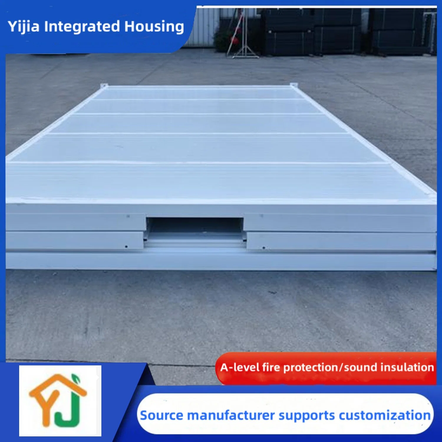 Simple Container Housing Steel Structure for Workers' Dormitories, Hotels, Hospitals,