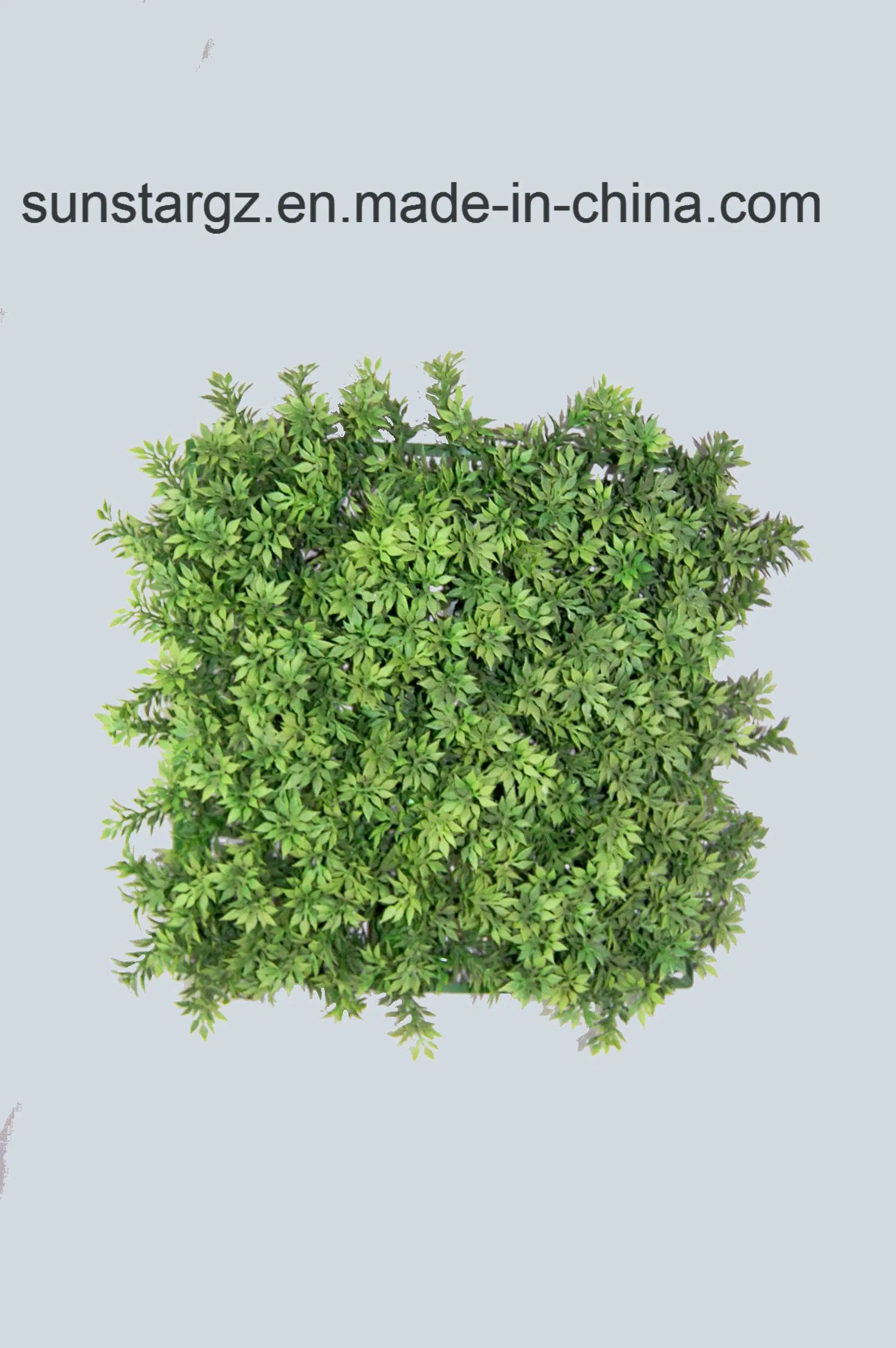 Anti UV Outdoor Grass Plant Artificial Green Wall for Home Decoration with SGS Certificiate (14913)