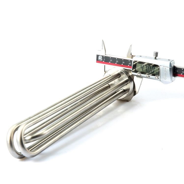 China Manufacture 110V 220V 380V 3kw 6kw 9kw 12kw Stainless Steel Industrial Oil Heating Element Tubular Electric Water Immersion Heater