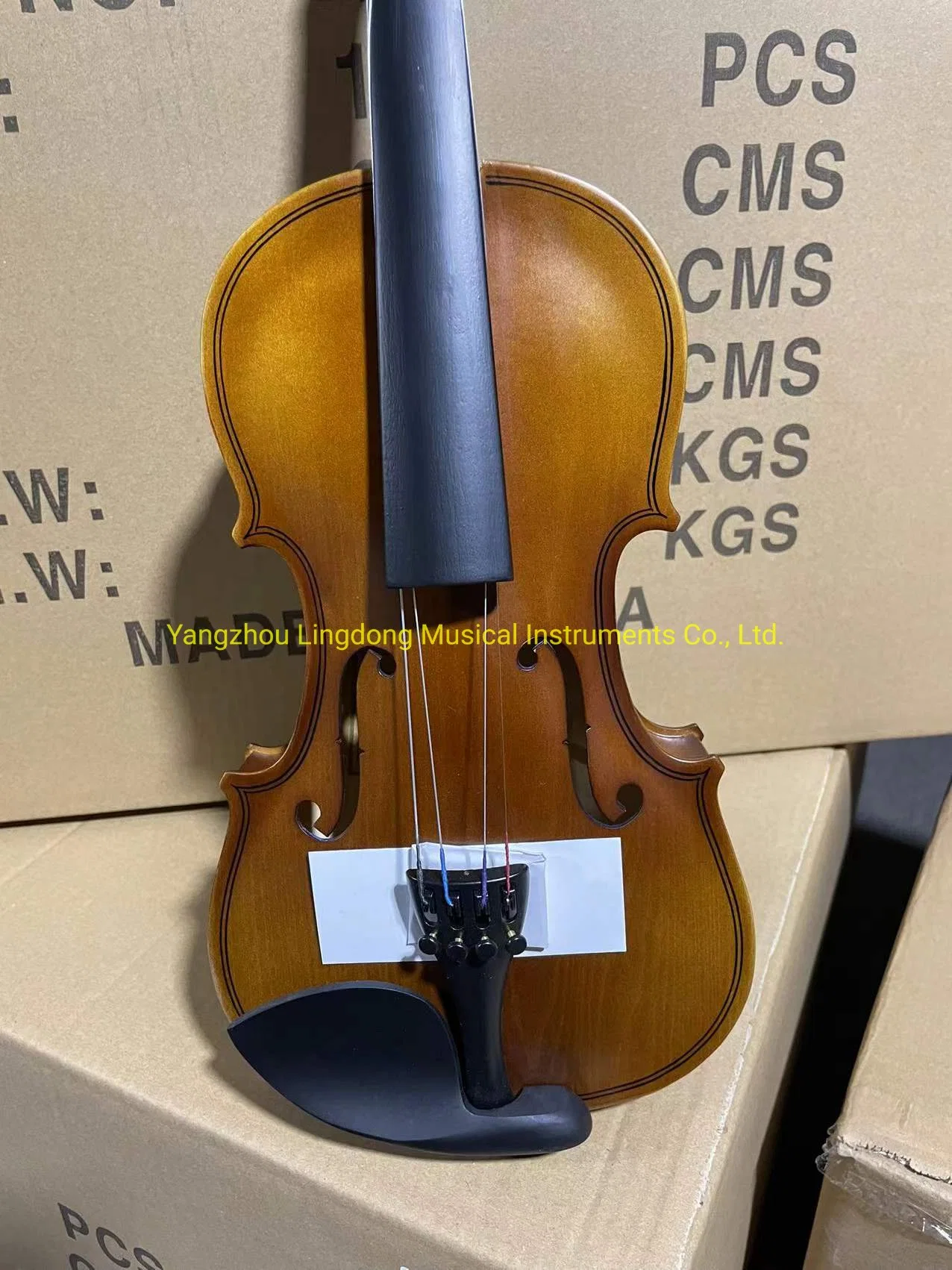 China Artificial Tiger Flame Beginner Violin 1/32-4/4