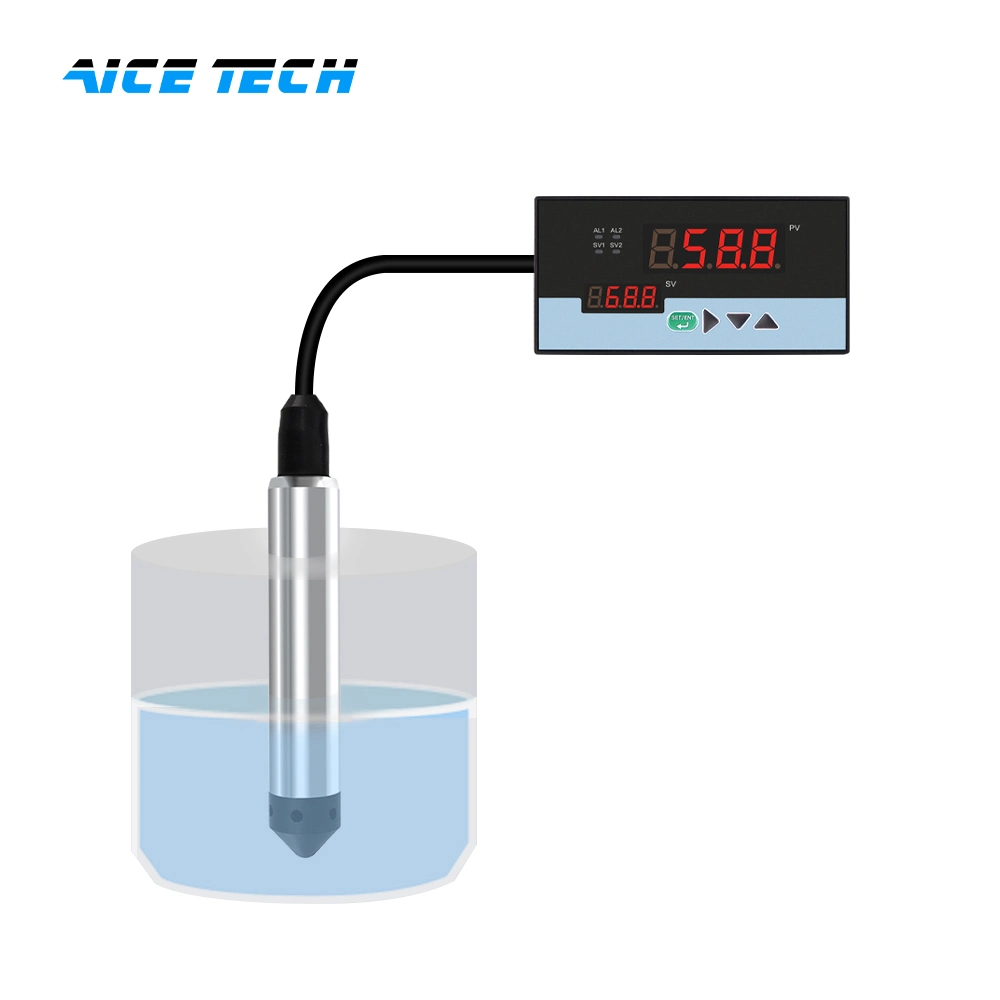 AICE Tech Prix du fabricant sonde de niveau submersible pour puits d'égout