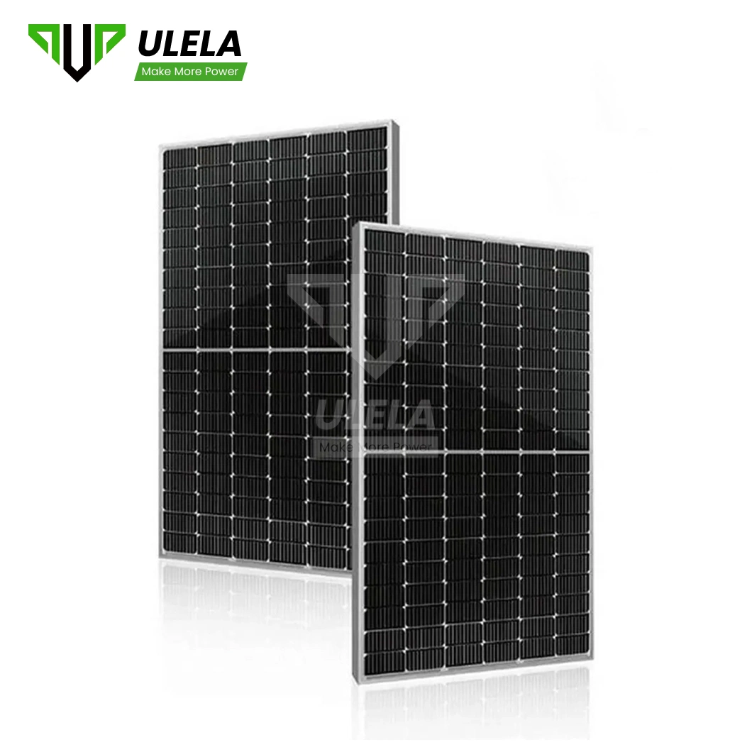 Ulela Fan Solar Panel Fabricators OEM Custom Folding Solar Panel 300W China 158mm 410W Mono Glass Solar Panel