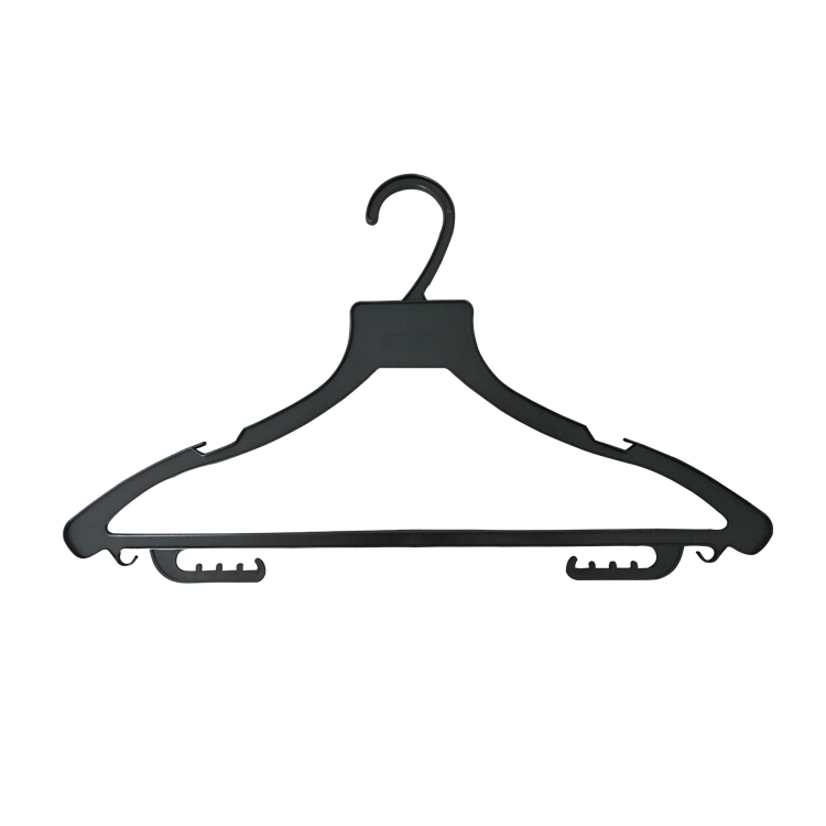 Plastic Women or Man Top Hanger with Bar for Clothes Garment etc