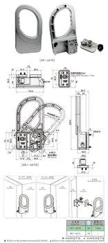 Sk1-607 Shangkun Aluminiumlegierung Biologische Medizinische Prüfung Langlebiger Kompressionsgriff