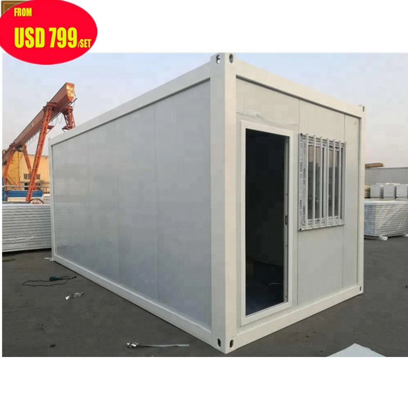 European Style Prefab Steel Frame Flat Pack Container Houses