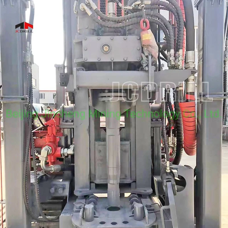 Jcdrill 260m Crawler Borehole Drill Machine with Air Compressor Oil Drilling Equipment Water Well Rotary Drilling Rig