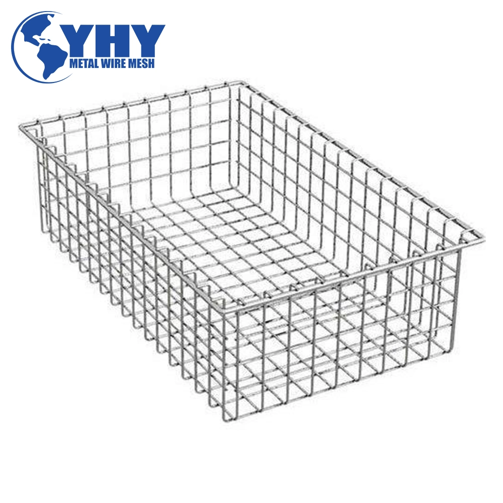 Movable Metal Wire Storage Basket