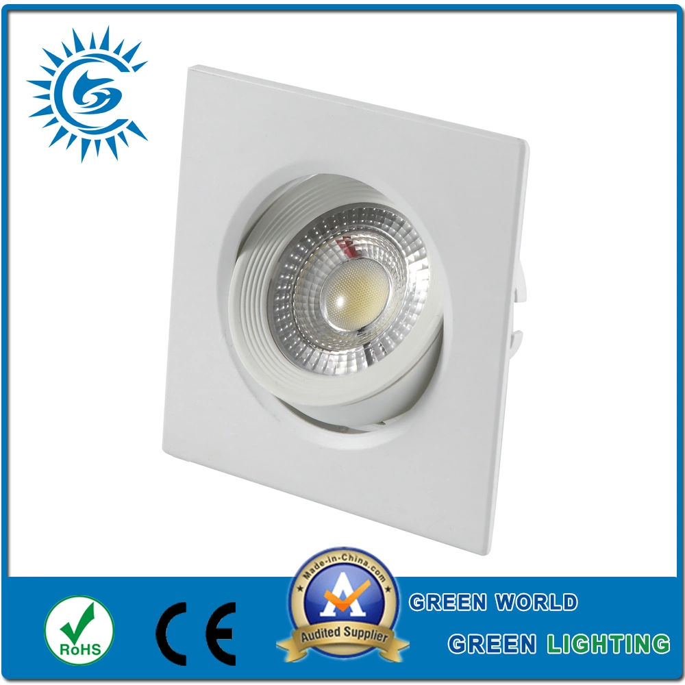 Adjustable 7wdimmable Recessed COB LED Ceiling Down Bulb