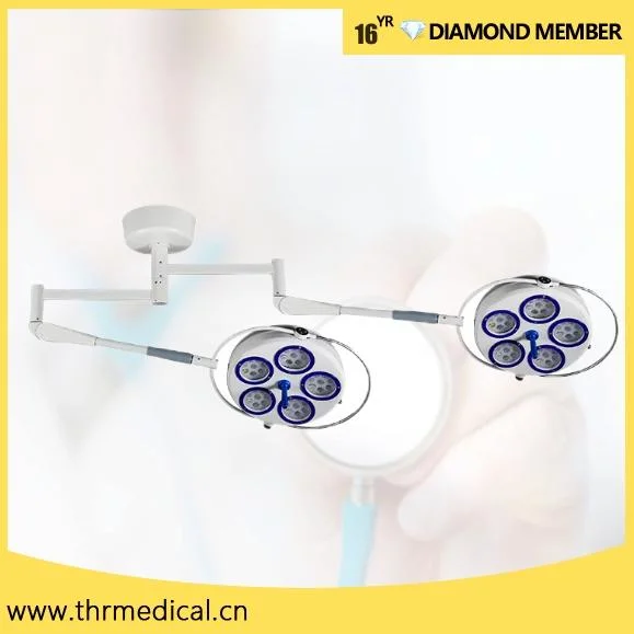 Hospital Operation Theatre Room Double Dome Cold Light LED Ot Light (THR-YD106)