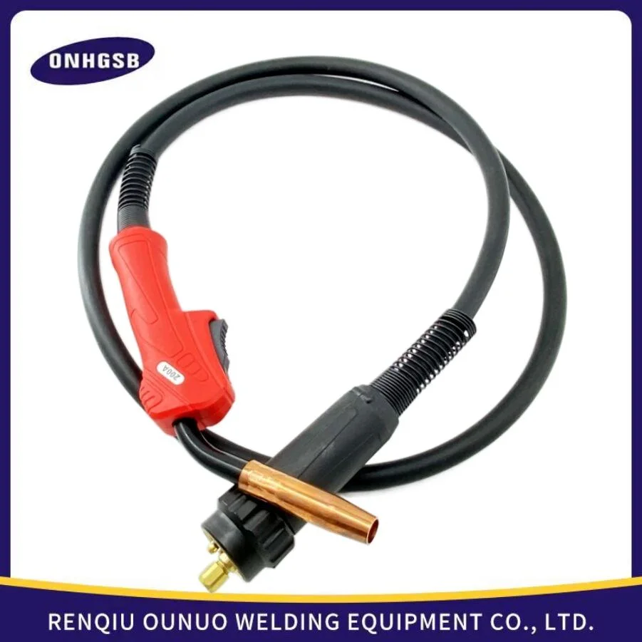 Panasonic 350A Red 200A 350A 500A Torch MIG Gas Cooling Welding Torches MIG Torch Plastic Welding Machine