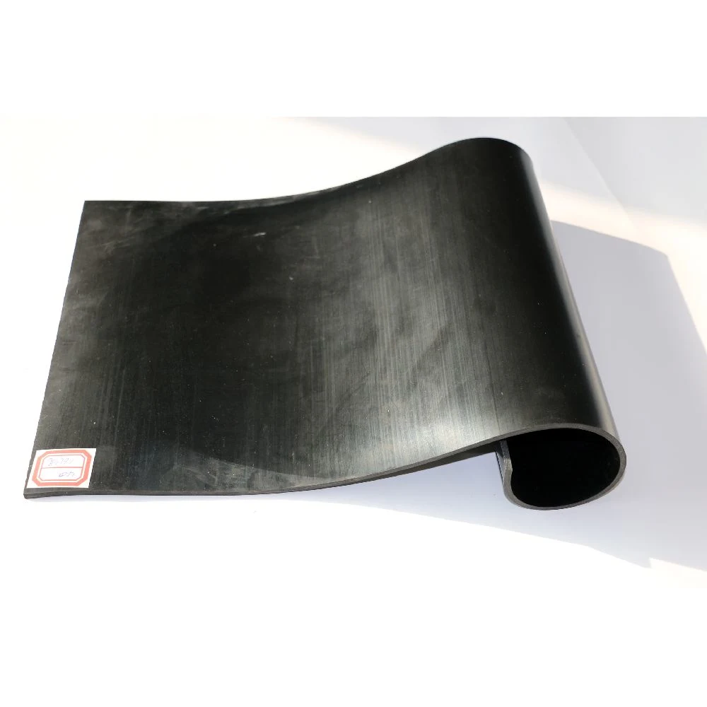 Anti Slip Fabric Impression SBR Rubber Sheet