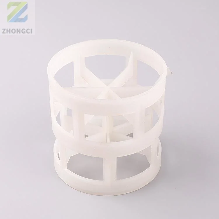 Zhongci Plastic Hiflow Rings Random Tower Packing Plastic High-Flow Ring