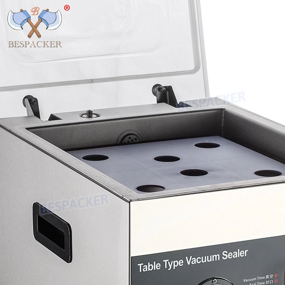 Bespacker DZ-260C 2020 nouvelle machine d'emballage sous vide de chambre unique de table pour les aliments vestimentaires.