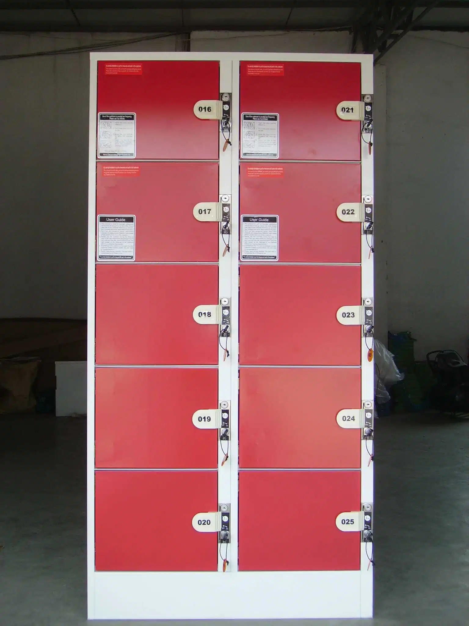 2016 New Modle Supermarket Steel Coin Lockers/Storage