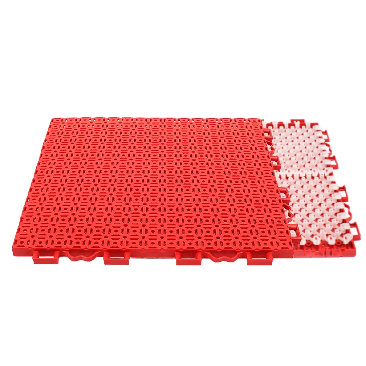 Fiba Approved Removable PP Interlocking Grid Outdoor Sports Flooring for 3X3 Basketball Court