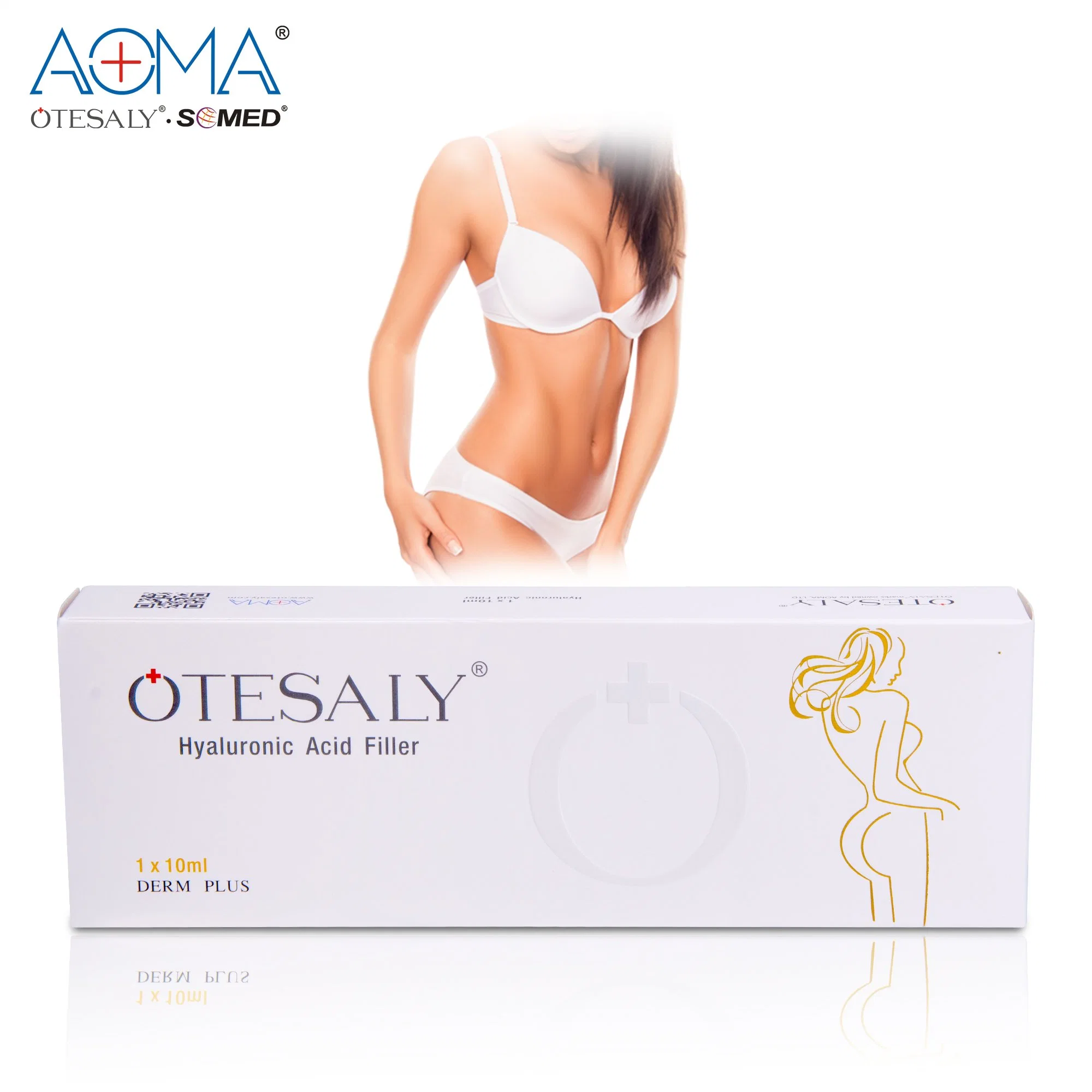 Cross-Linked Otesaly 10ml Hyaluronic Acid Dermal Filler Deep Wrinkle Removal Breast Implants