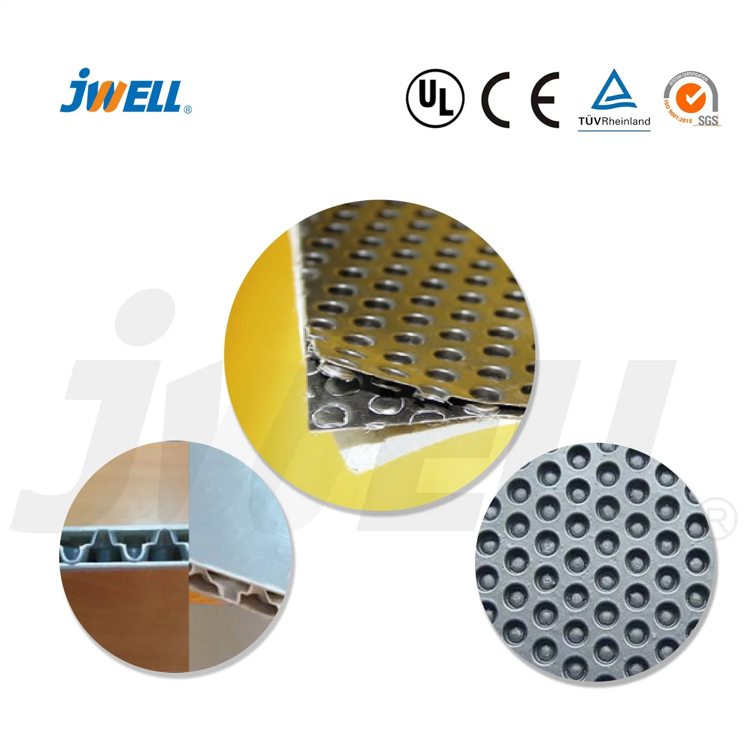 Jwell PP Honeycomb Board / Folha / placa / Painel / Bandeja / filme produção de plástico máquina de fabricação de extrusão para Fabrico de diferentes tipos de caixas de embalagem de alta resistência