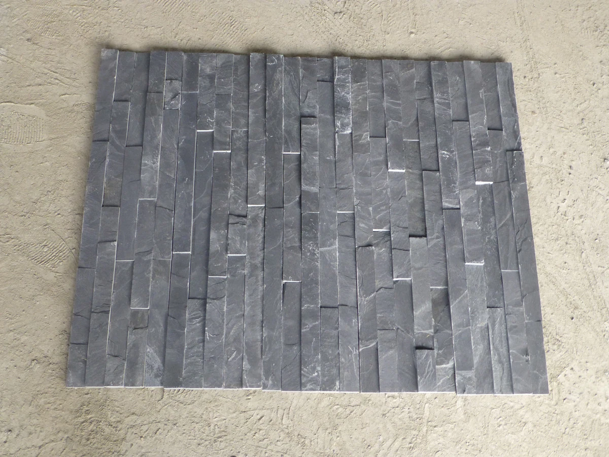 Slate Stone/Veneer Exterior Split Face Wall/Cladding Stack Stone Ledger Tiles