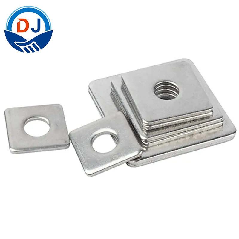 Stainless Steel Flat Washer Square Washer for Nut Screw Fastener