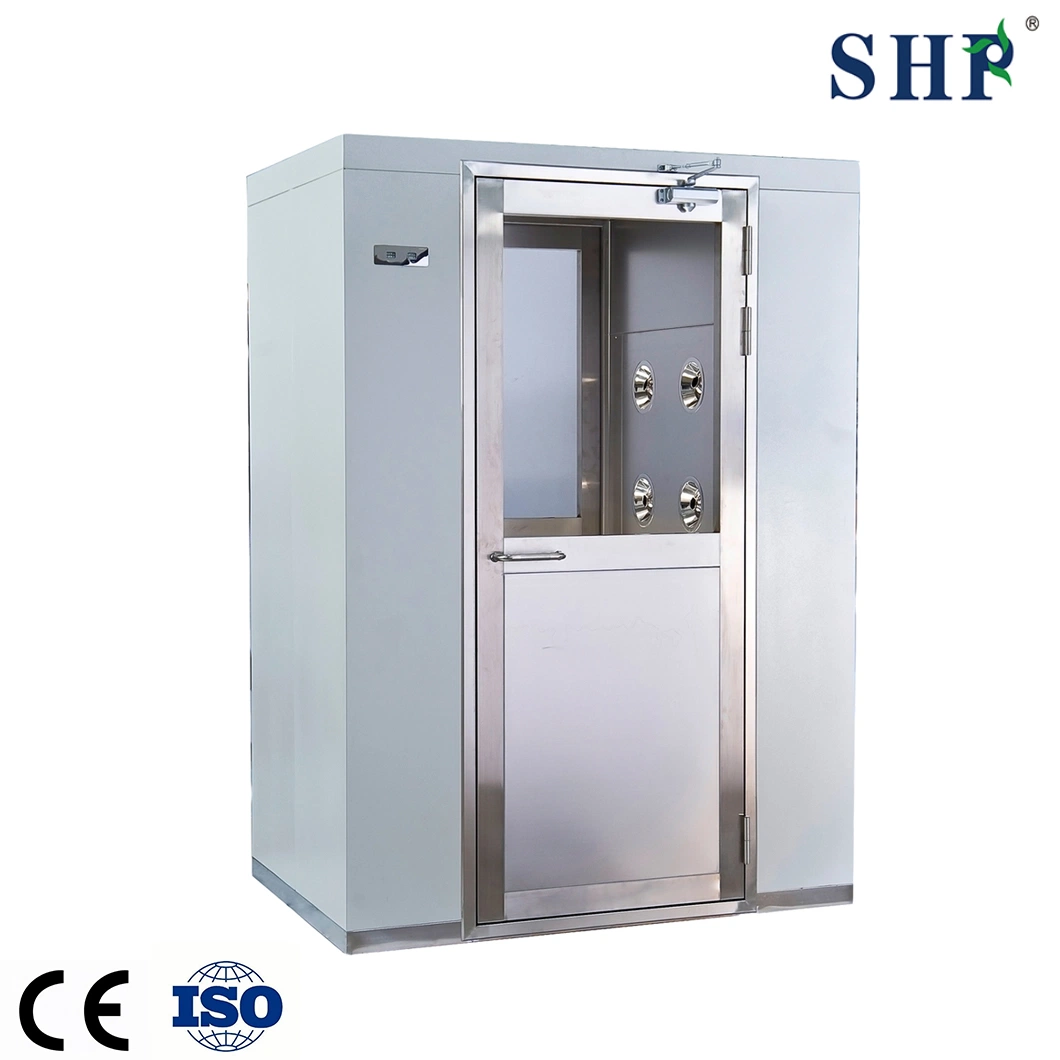 GMP Standard Cleanroom Workshop Air Shower Factory Stainless Steel Air Shower