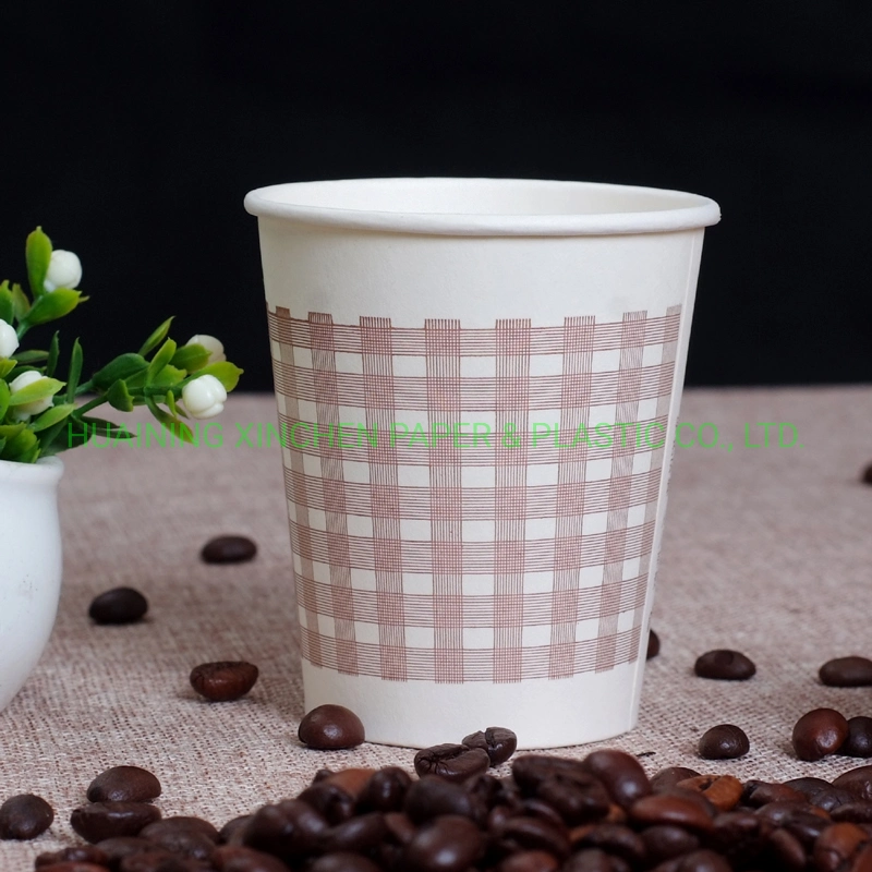 Anqing 2.5oz/3oz/4oz/6oz/6.5oz/7oz/8oz/9oz/10oz/12oz/16oz Disposable Paper Cups Coffee Cup Cheap Price Best Quality 80%off