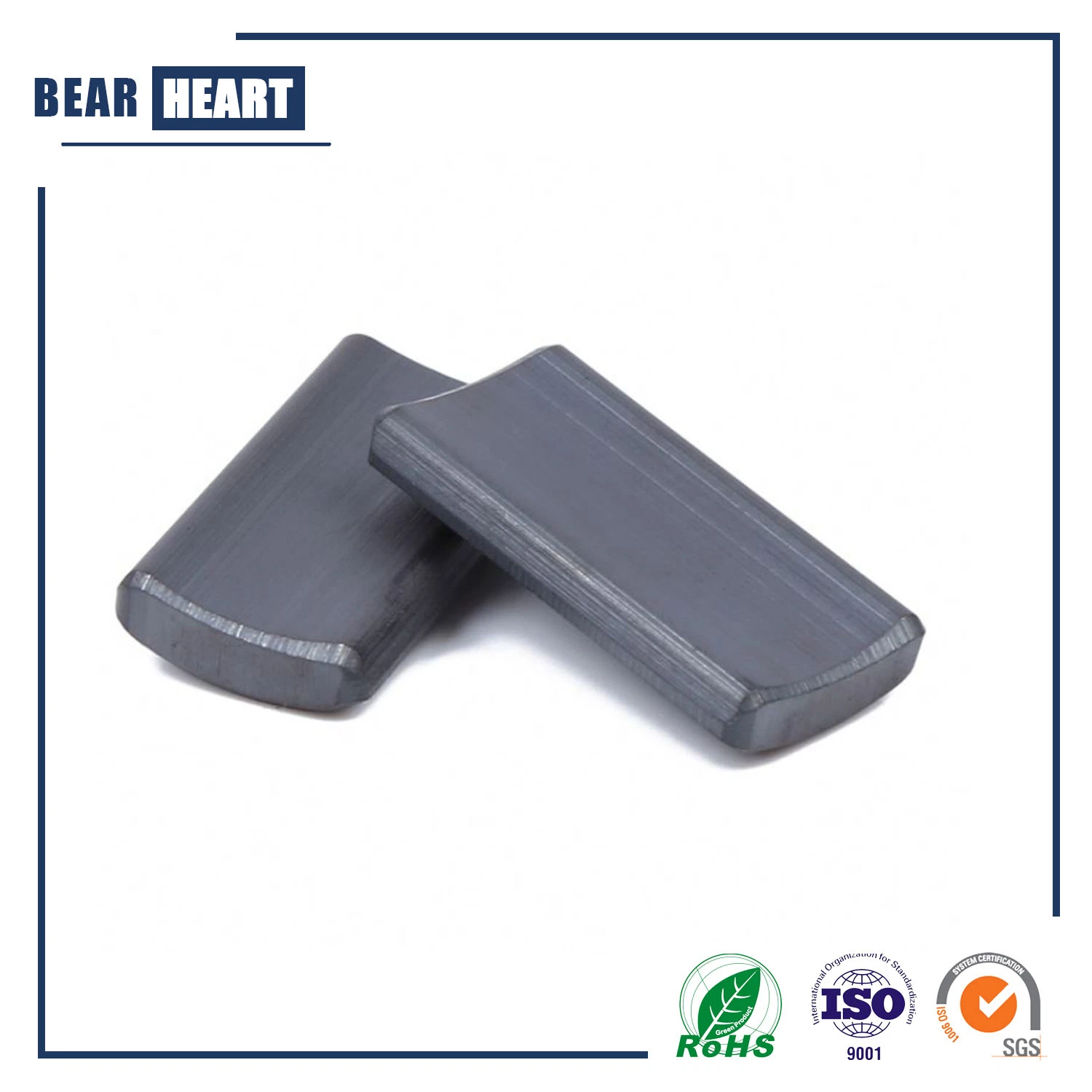 Factory Supply Y30 Arc Ferrite Magnet for Motor