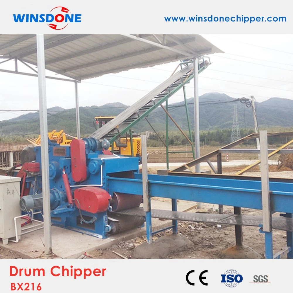 55kw Bx216 Wooden Pallet Chipping Machine Manufacture Factory