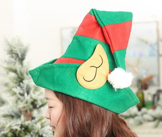 New Xmas Hats Christmas Dress up Props Children's Christmas Hat Adult Christmas Hat Santa Claus Hat