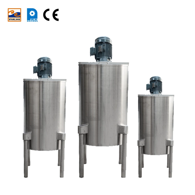 Stainless Steel Durable Quick Mixing Drum Manufacturer 304 Material Double Insulation Mixer