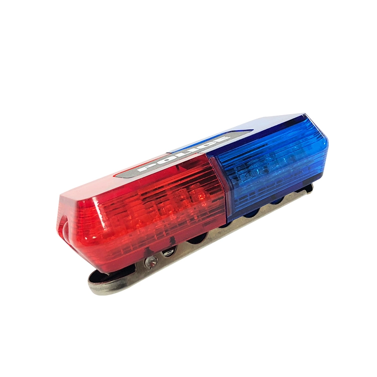 Rechargeable Rescue Traffic Guidance Security LED Shoulder Lights Red Blue Warning Flashing LED Duty Lamp Quality LED Warning Shoulder Light