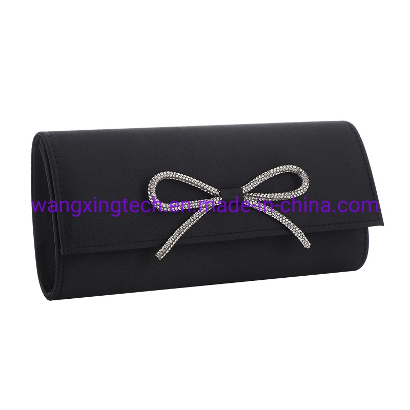 Wholesale Fashion Bow Temperament Dinner Bag Portable Senior Clutch Mobile Phone Bag Cosmetics Storage Banquet Bag