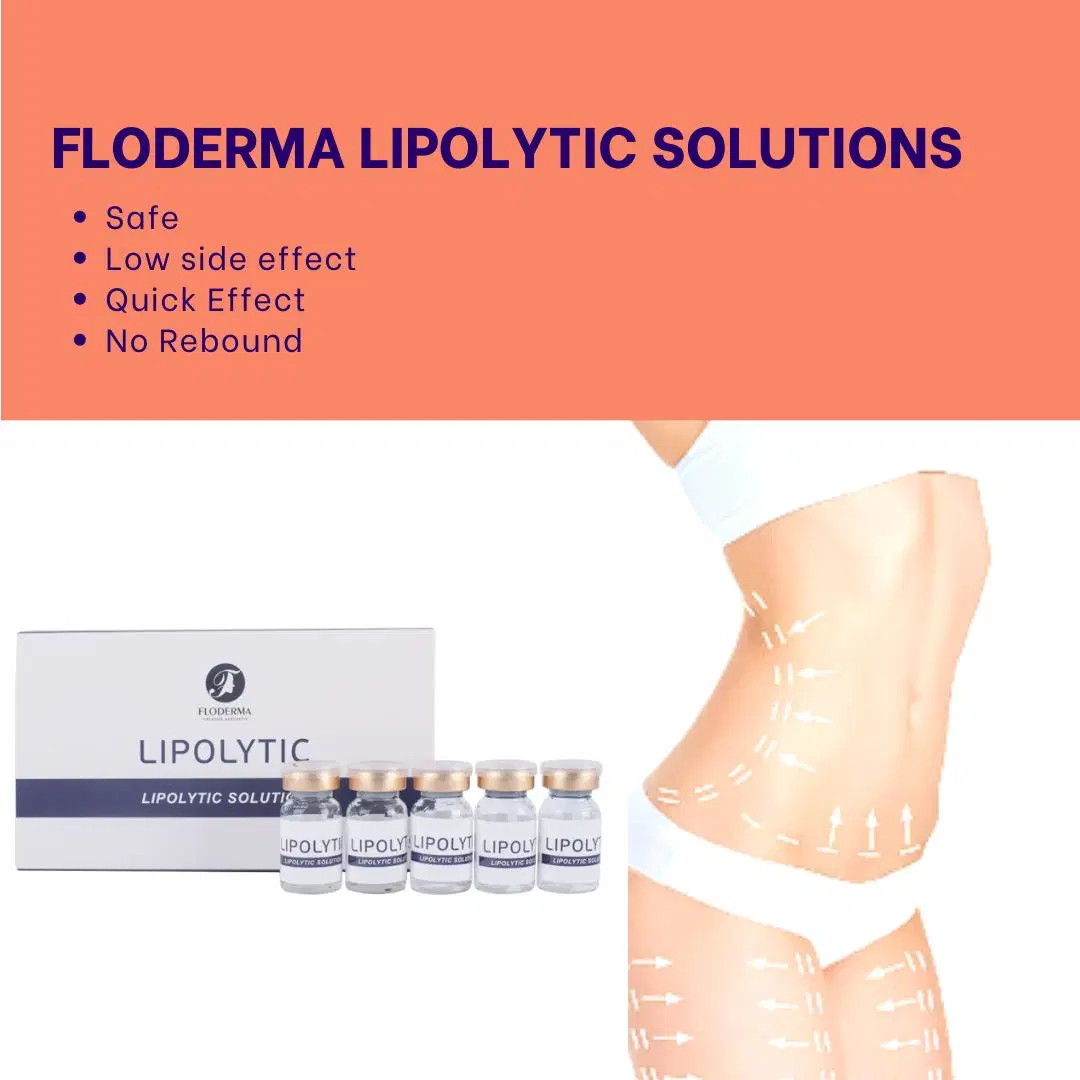 Fabricante médico línea V Lipotrópico líquido grasa disolver inyección para Abdomen del vientre