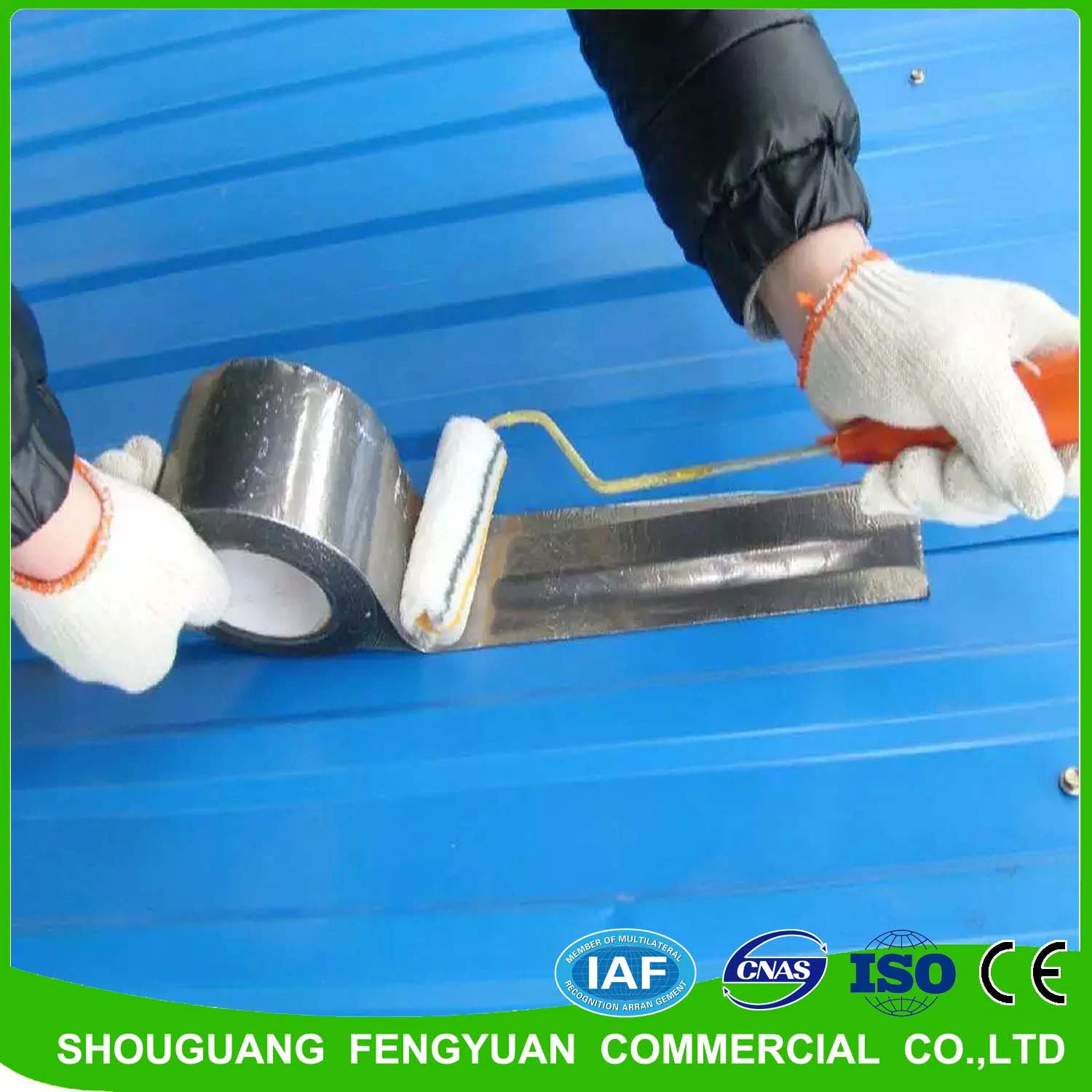 Self Adhesive Flashing Butyl Waterproof Flashband Used in Concrte/Metal Joint and Cracktreatment