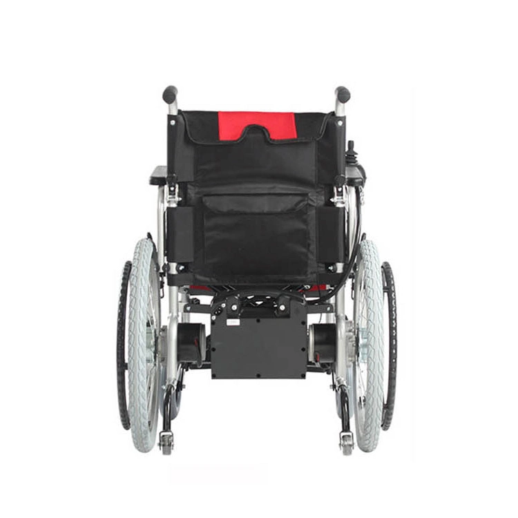 Fauteuil roulant électrique pliable de couleurs multiples la capacité de charge 100 kg de chaises de roue