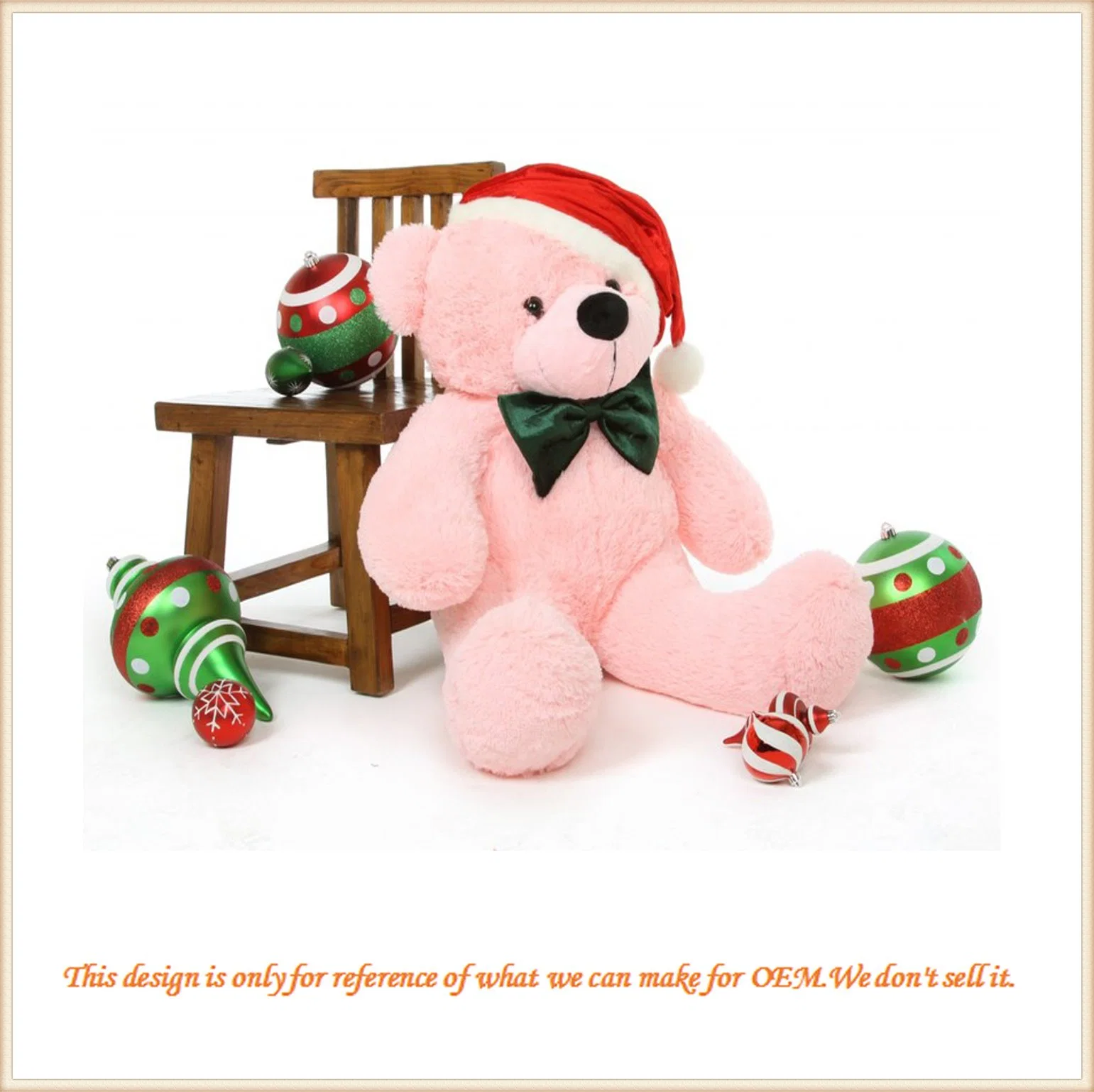 Christmas Gift Stuffed Toys/ Festival Teddybear Plush Toys/ Custom Kids Soft Toys