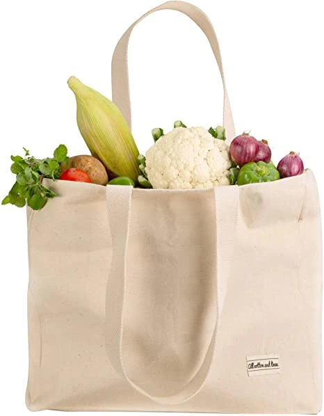 Reasonable Price Cotton Shopping Bag with Logo Blank Canvas Bags with Customized Pattern