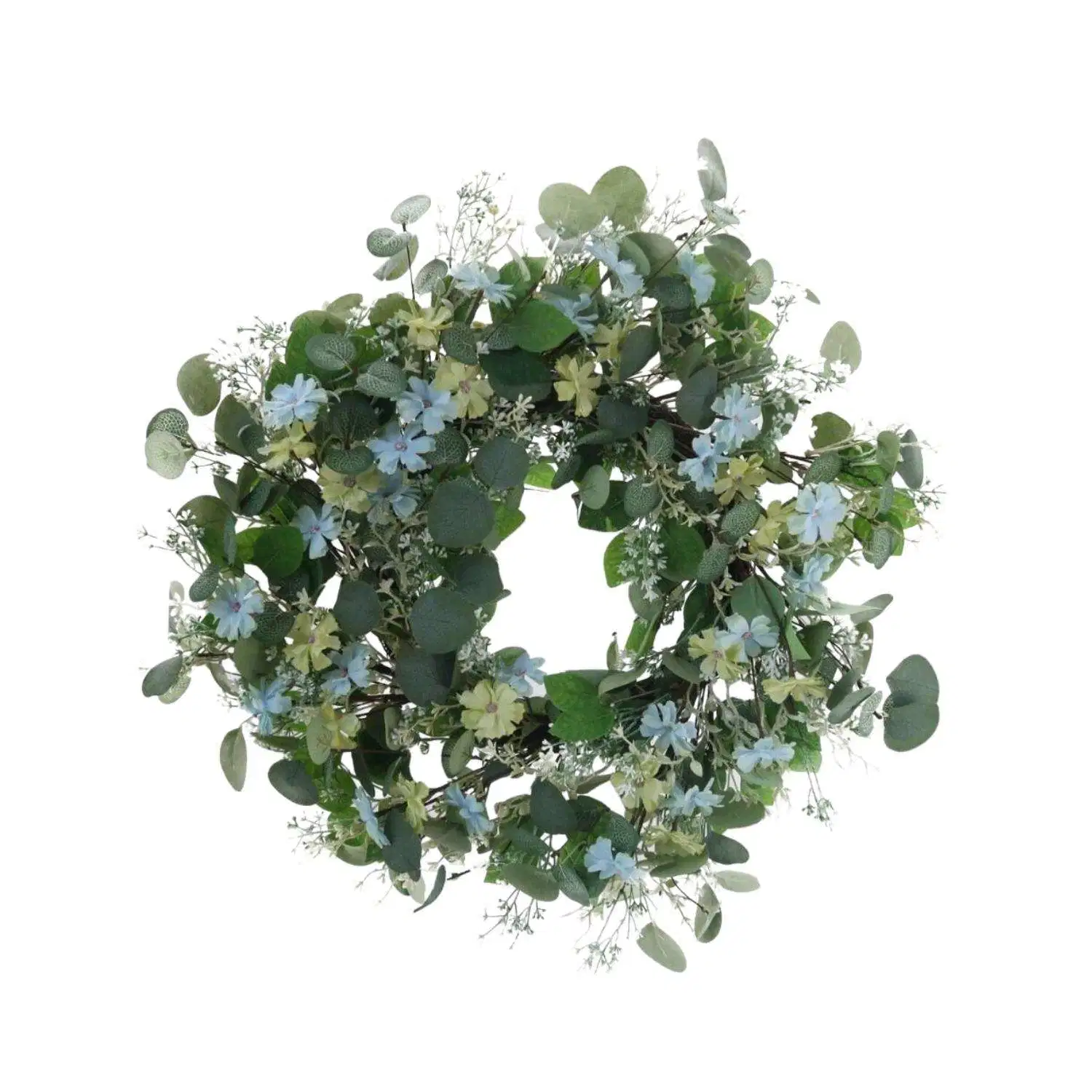 Decor for Home Wedding Decoration Daisy & Eucalyptus Leaves Picks with Twigs Decorative Eucalyptus Flower