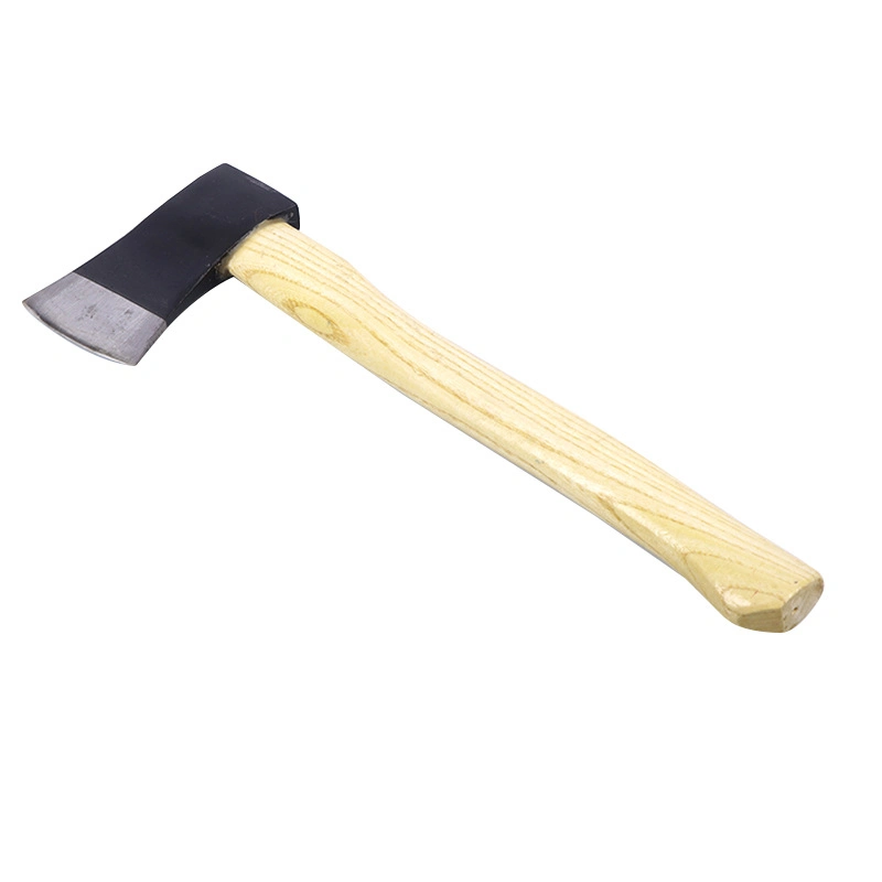 Wooden Handle Carbon Steel Ax Mountain Ax Fire Breaking Tools Ax Logging Ax Chopping Firewood Household Ax