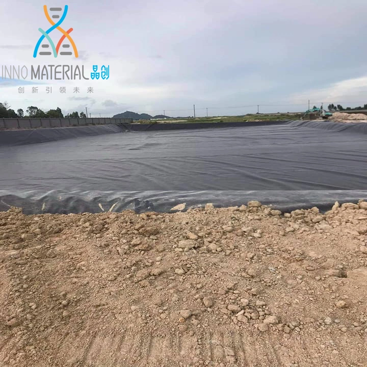 Smooth Inno Paper Roll +Woven Geotextile Waterproofing Membrane Price HDPE Geomembrane with CE