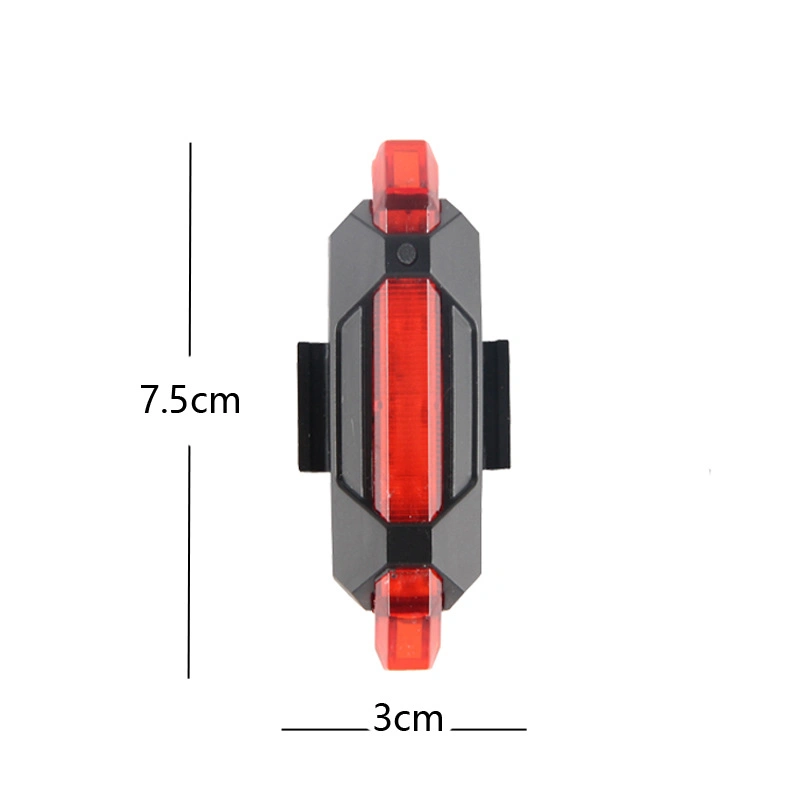 LED para bicicleta Super Peso de cola bajo el sillín batería recargable del conjunto frontal recargable carretera resistente al agua palos de la pierna de la luz de la bicicleta plegable