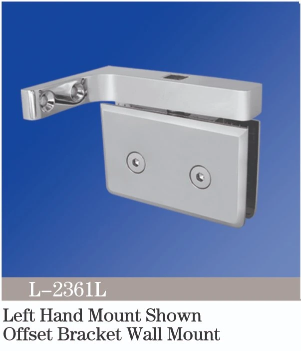 Großhandel/Lieferant Pivot Dusche Hardware Scharniere Linke Hand Mount Gezeigt Offset Halterung Wandhalterung Dusche für Glastür
