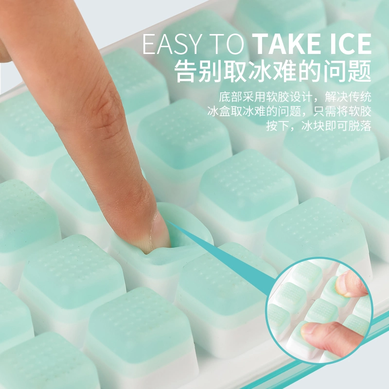 Soft Plastic Ice Cube Mould for Restaurant and Bar