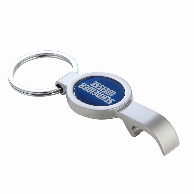 High quality/High cost performance Promotional Gift Personalised Blank Plain Silkscreen Printed Laser Engraved Zinc Alloy Material Spotify Metal Bottle Opener Key Ring for Gift