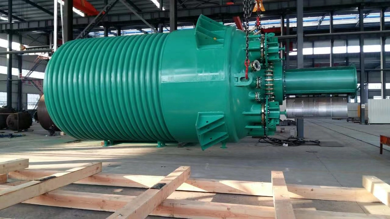 Nonstandard Half-Pipe Coiled Glass Lined Reactor Which Has Better Effect