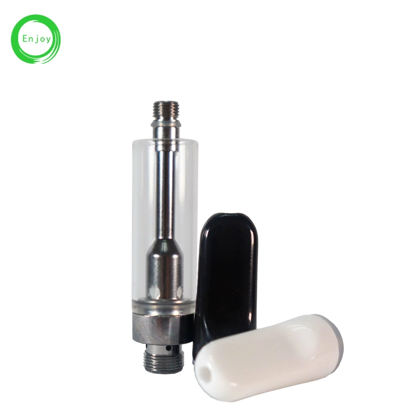 1mL nachfüllbare Keramik Öl Glas Vape Cartridge Keramik Spule Verpackung Benutzerdefiniert