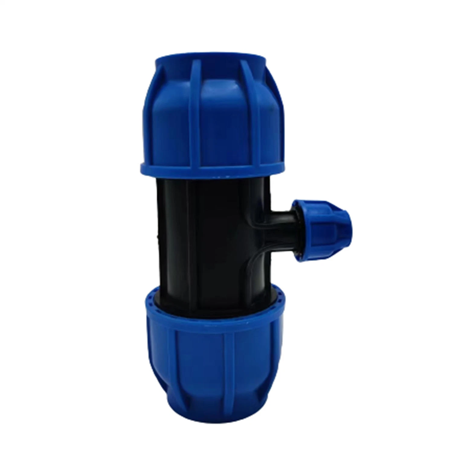 PVC Variable Diameter Three-Way Ball Valve Compression Fittings