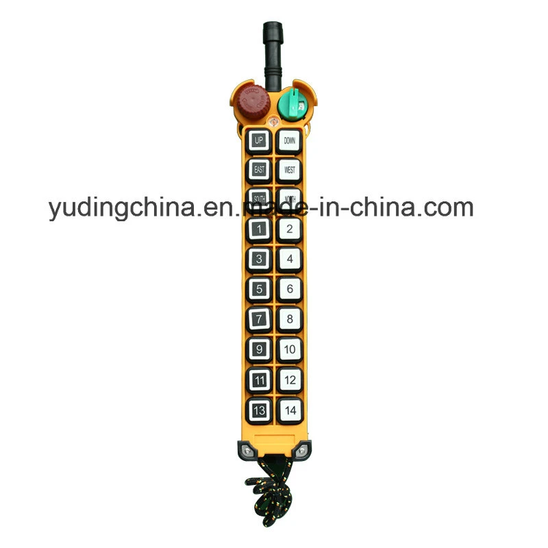 Low Voltage Heavy Duty Radio Remote Control F21-20s for Overhead Crane Grab